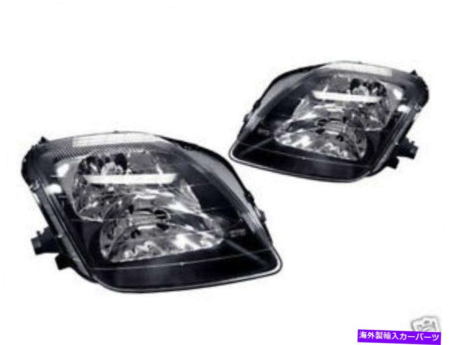 USヘッドライト ホンダプレリュード1997-2001ブラックヘッドライトヘッドライトフロントランプペア FITS HONDA PRELUDE 1997-2001 BLACK HEADLIGHTS HEAD LIGHTS FRONT LAMPS PAIR【並行輸入品】