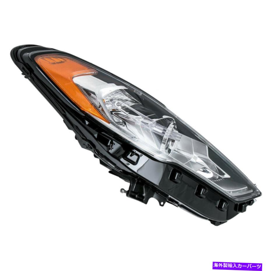 USヘッドライト フォードフュージョン2017-2019のための旅客側DRLハロゲンヘッドライトヘッドランプ Passenger Side DRL Halogen Headlight Head Lamp For Ford Fusion 2017-2019【並行輸入品】