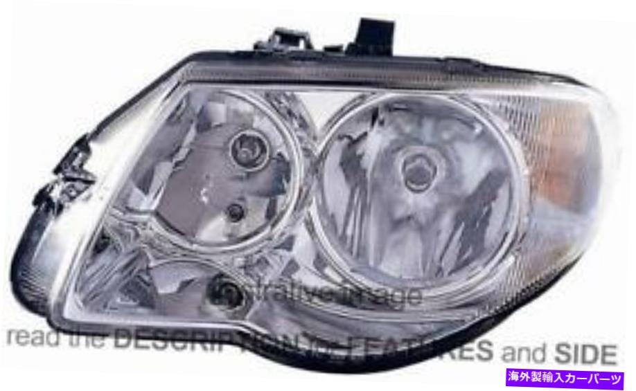 USヘッドライト LHDヘッドライトChrysler Voyager 2004-2008右側04857830AB-04857830AC LHD Headlight Chrysler Voyager 2004-2008 Right Side 04857830AB-04857830AC【並行輸入品】