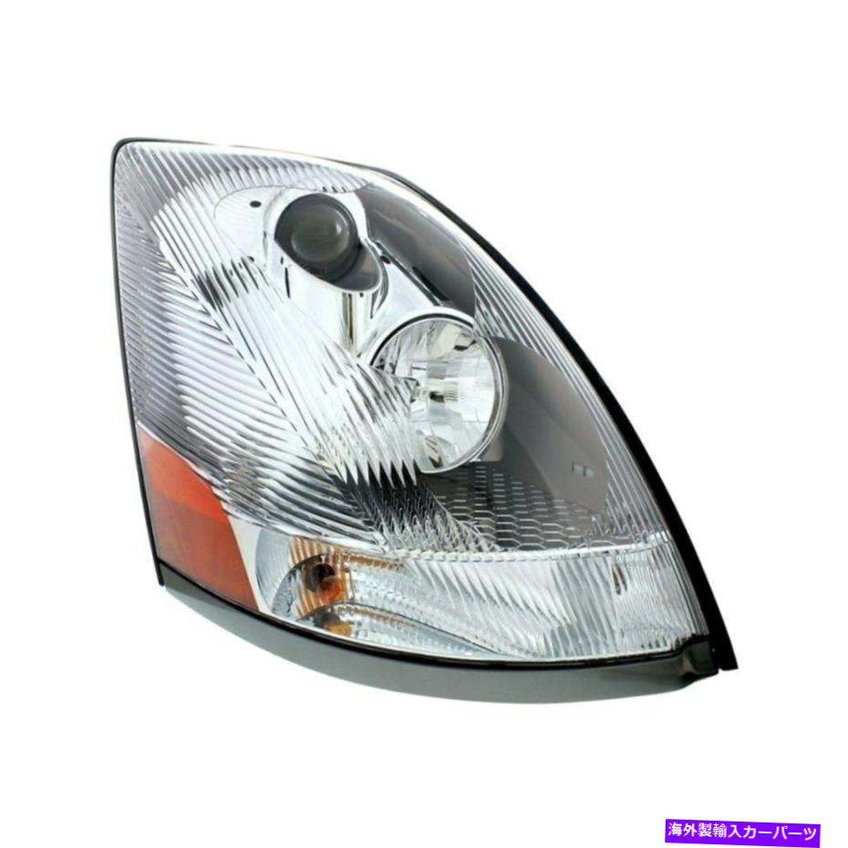 USヘッドライト Volvo VNL 04-17 United Pacific Passenter Side Chrome Projectorヘッドライト For Volvo VNL 04-17 United Pacific Passenger Side Chrome Projector Headlight【並行輸入品】