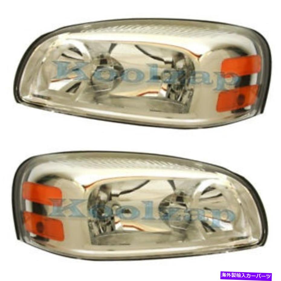 USヘッドライト カーパテラザリレーヘッドライトヘッドランプフロントヘッドランプライト左右セットペア CAPA Terraza Relay Headlight Headlamp Front Head Lamp Light Left Right Set PAIR【並行輸入品】