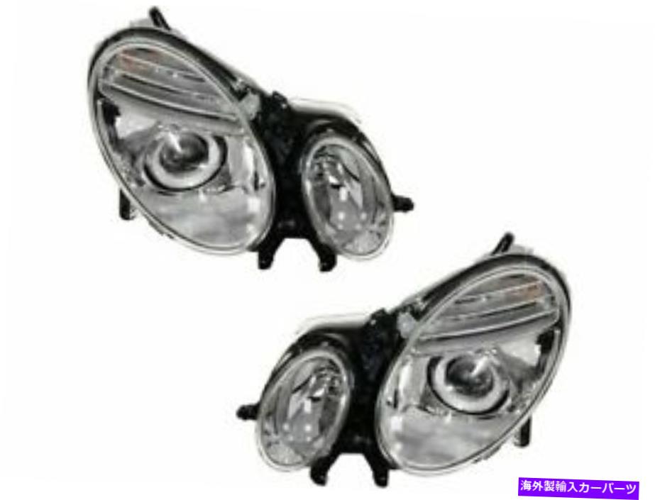 USヘッドライト ヘッドライトアセンブリ2007-2009メルセデスE350 2008 F678YG Headlight Assembly Set For 2007-2009 Mercedes E350 2008 F678YG【並行輸入品】