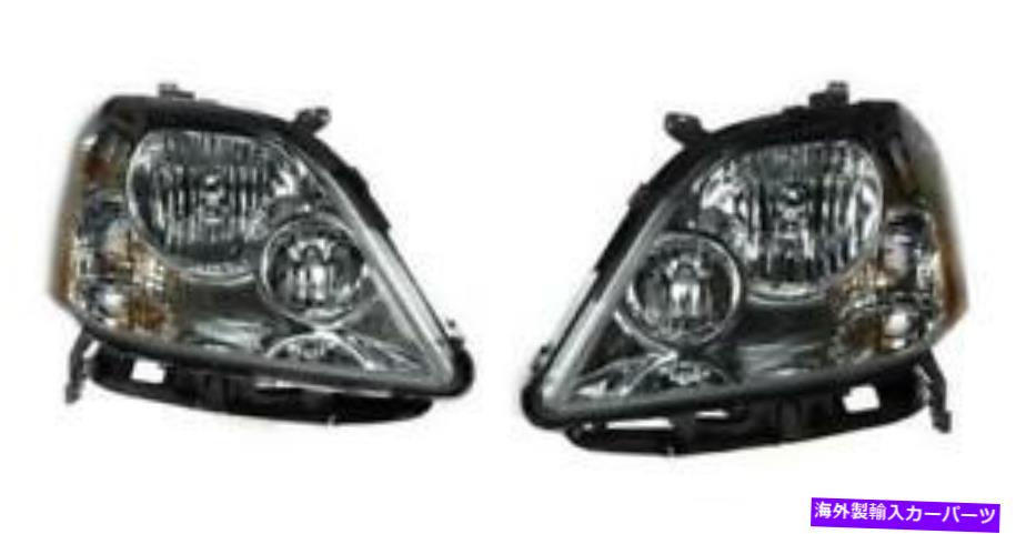 USヘッドライト サイド/ペアフィット2005 - 2007 Ford 500フロントヘッドライトアセンブリ SIDE/PAIR fits 2005 - 2007 Ford Five Hundred Front Headlight Assembly【並行輸入品】
