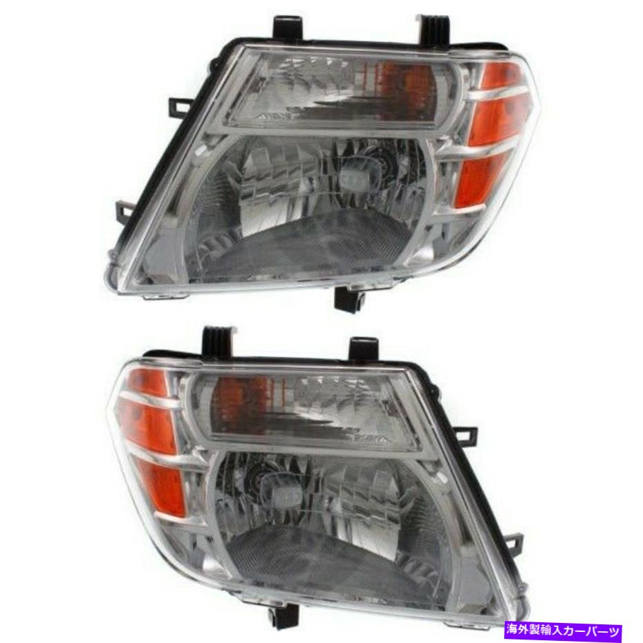 USヘッドライト Headlight 2008-2012日産のパスファインダーのためのセット電球CAPA 2PCで左右 Headlight Set For 2008-2012 Nissan Pathfinder Left and Right With Bulb CAPA 2Pc【並行輸入品】