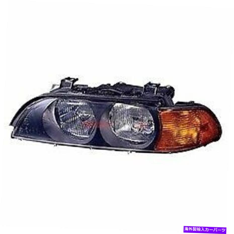 USヘッドライト 新しいハロゲンヘッドライトアセンブリ左フィット1998-2000 BMW 528I 63128385091 NEW HALOGEN HEAD LIGHT ASSEMBLY LEFT FITS 1998-2000 BMW 528I 63128385091【並行輸入品】