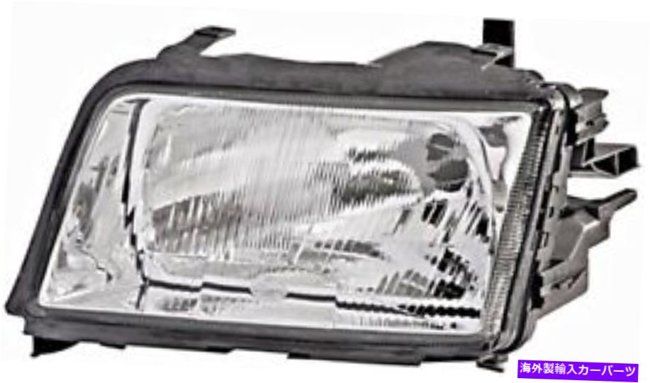 USヘッドライト HELLA AUDI 100 C4セダンワゴン1990-1994ハロゲンヘッドライトフロントランプ HELLA AUDI 100 C4 Sedan Wagon 1990-1994 Halogen Headlight Front Lamp RIGHT【並行輸入品】