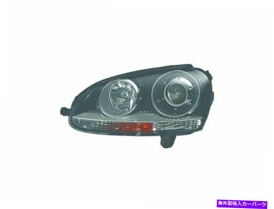 USヘッドライト 2008年のVolkswagen R32ヘッドライトアセンブリ右 - 助手席側97291HB For 2008 Volkswagen R32 Headlight Assembly Right - Passenger Side 97291HB【並行輸入品】