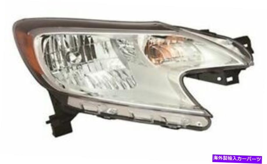 USヘッドライト 2014年2015年2015年日産の新しい助手席側ヘッドライト逆 New Passenger Side Headlight FOR 2014 2015 2016 Nissan Versa Note SR【並行輸入品】