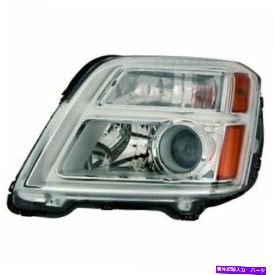 USヘッドライト 2016年2017年GMC地形ヘッドライトハロゲンW / Chrome左運転側 P.FITS FOR 2016 2017 GMC TERRAIN HEADLIGHT HALOGEN W/CHROME LEFT DRIVER SIDE【並行輸入品】
