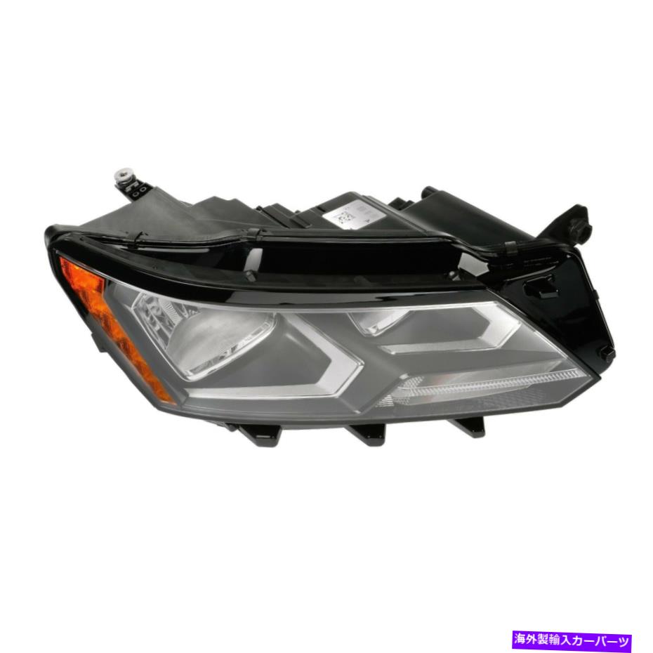 USヘッドライト 新しいOEM 17-18 VWフォルクスワーゲンパッセット右助手席側ハロゲンヘッドランプライト NEW OEM 17-18 VW Volkswagen Passat Right Passenger Side Halogen Headlamp Light【並行輸入品】