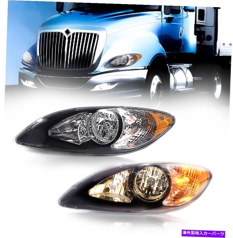 USヘッドライト 国際的なプロスタルのヘッドライトヘッドランプの運転手左サイド2008+を備えた International Prostar Headlight Headlamp Driver Left Side 2008+ with Bulbs【並行輸入品】 39,445円