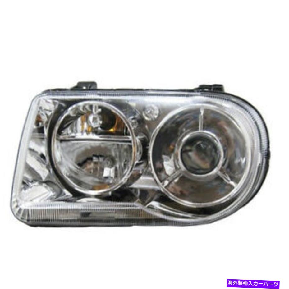 USヘッドライト 05-10 300C V8 5.7Lヘッドライトヘッドランプフロントヘッドライトランプ左のドライバサイドドット 05-10 300C V8 5.7L Headlight Headlamp Front Head Light Lamp Left Driver Side DOT【並行輸入品】