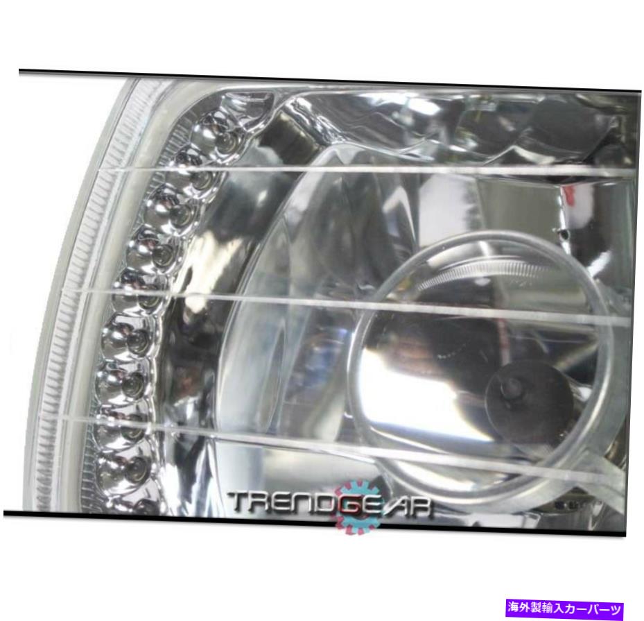USヘッドライト 7x6クリスタルLEDプロジェクターヘッドライトランプクロームH6014 H6052 H6054 W / 8KキセノンHID 7X6 CRYSTAL LED PROJECTOR HEADLIGHT LAMP CHROME H6014 H6052 H6054 W/8K XENON HID【並行輸入品】