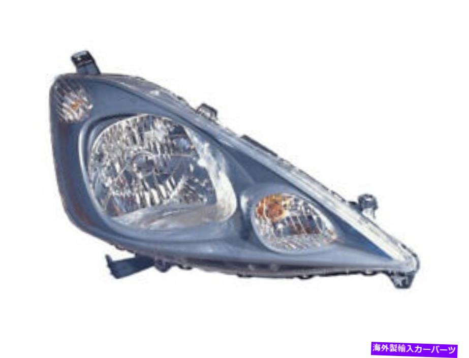 USヘッドライト Honda Fit 2009 2010 Base Model Black Headlight RH For Honda Fit 2009 2010 Base Model Black Headlight Rh【並行輸入品】 39,445円