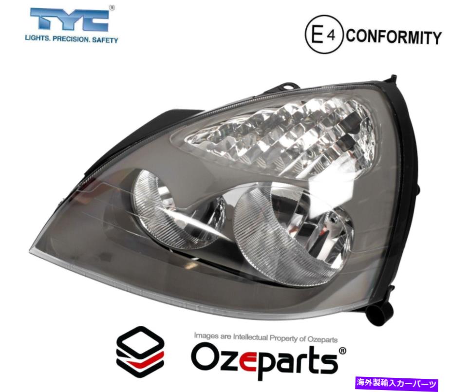 USヘッドライト LH左側のヘッドライトフロントランプRenault Clio B65 2001年から2005のためのプロジェクターなし LH Left Hand Head Light Front Lamp No Projector For Renault Clio B65 2001~2005【並行輸入品】