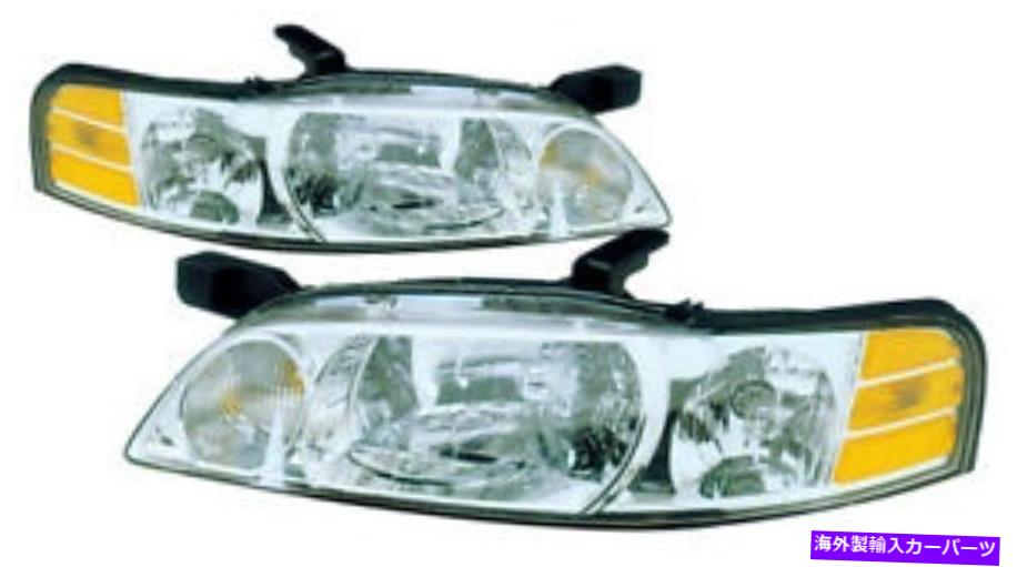 USヘッドライト 2000年2001年日産アルティマヘッドライトヘッドランプペアセット交換 For 2000 2001 Nissan Altima Headlight Headlamp Pair Set Replacement【並行輸入品】