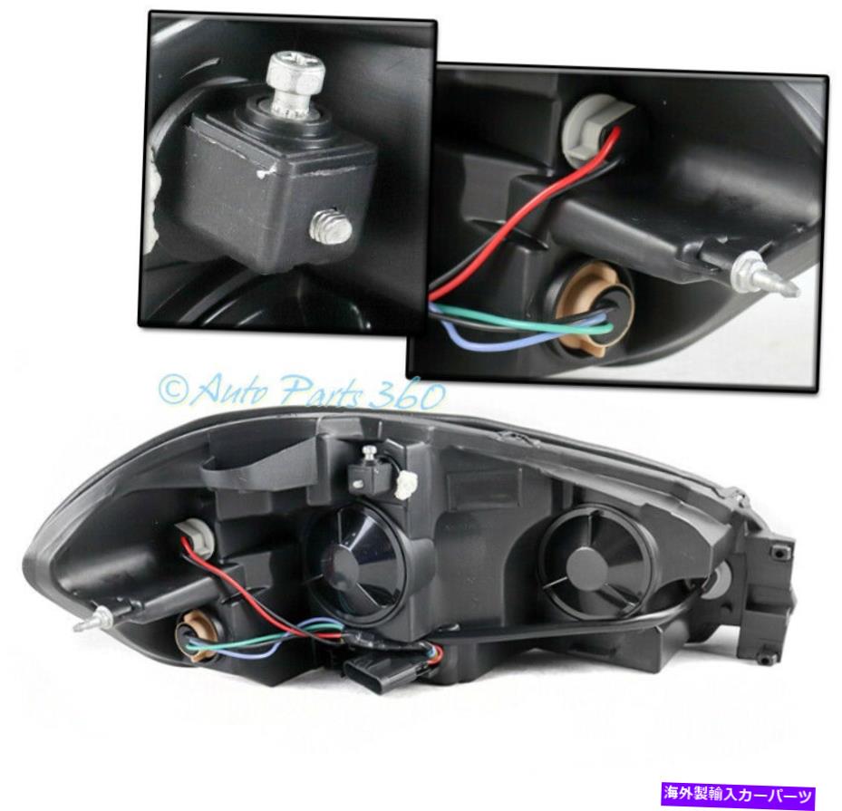 USヘッドライト 06-13シボレーインパラ/ 14-16限定ヘッドライトランプクロームW / BLUE LED DRL信号 FOR 06-13 CHEVY IMPALA/14-16 LIMITED HEADLIGHT LAMP CHROME W/BLUE LED DRL SIGNAL【並行輸入品】
