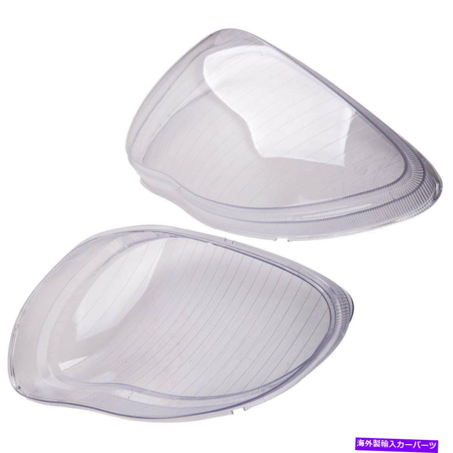USヘッドライト ベンツW220 S500 S500 S520 S520 S500 S520用ヘッドライトレンズリプルセットカバー左+右 Headlights Lens Replacement Cover For Benz W220 S600 S500 S320 Left+Right【並行輸入品】