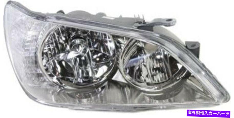 USヘッドライト 2001~2005 Lexus IS300のための右助手席側ヘッドライトヘッドランプ Right Passenger Side Headlight Head Lamp for 2001-2005 Lexus IS300【並行輸入品】