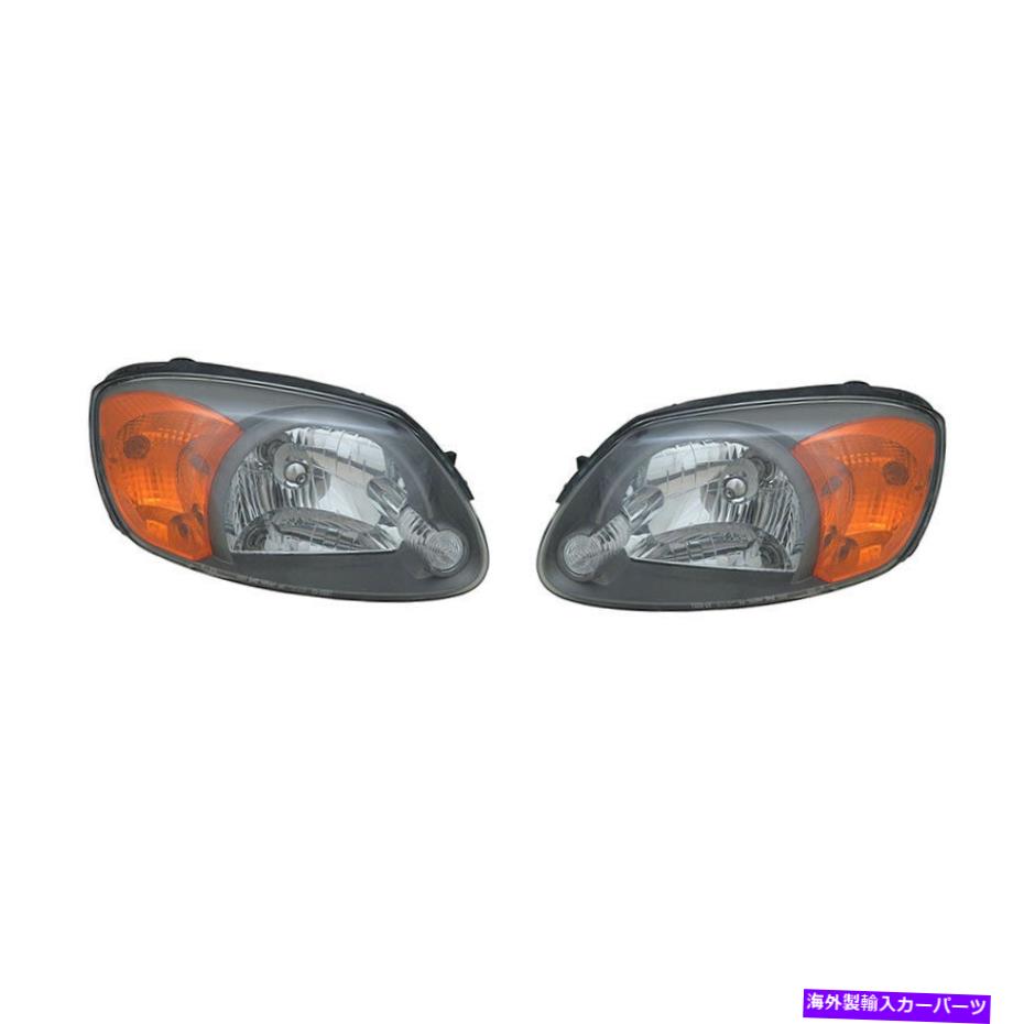 【楽天市場】USヘッドライト ヘッドライトの新しいペアフィットヒュンダイアクセント2003 2004 2005 9210225550