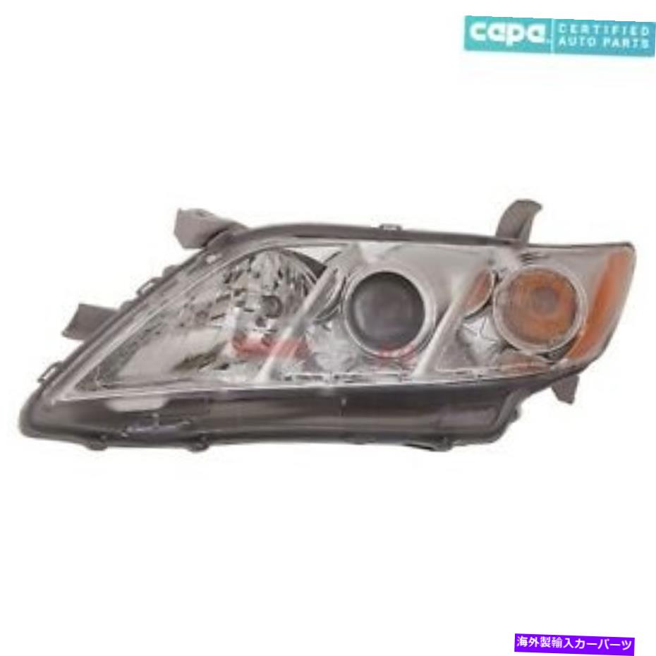 USヘッドライト 新しいヘッドライトレンズとハウジング左フィット2007-2009トヨタカムリ8117006202カーパ NEW HEAD LIGHT LENS AND HOUSING LEFT FITS 2007-2009 TOYOTA CAMRY 8117006202 CAPA【並行輸入品】