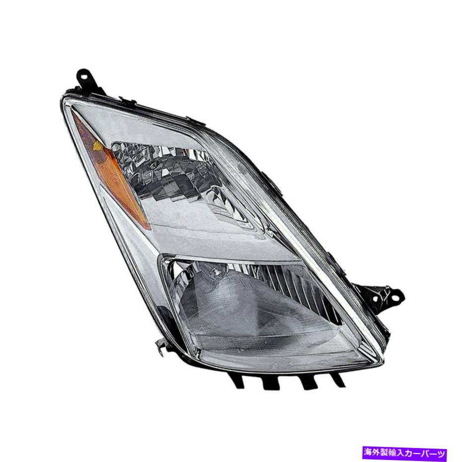 USヘッドライト TOYOTA PRIUS 04-05の場合、TO2503159Cの助手席側交換用ヘッドライト For Toyota Prius 04-05 Replace TO2503159C Passenger Side Replacement Headlight【並行輸入品】