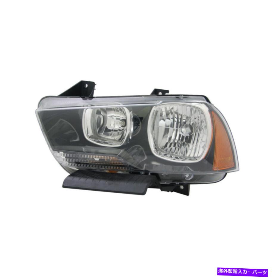 USヘッドライト ヘッドライトアセンブリ - CAPA認証済み左TYC 20-9200-00-9フィット11-14 Dodge Charger Headlight Assembly-Capa Certified Left TYC 20-9200-00-9 fits 11-14 Dodge Charger【並行輸入品】