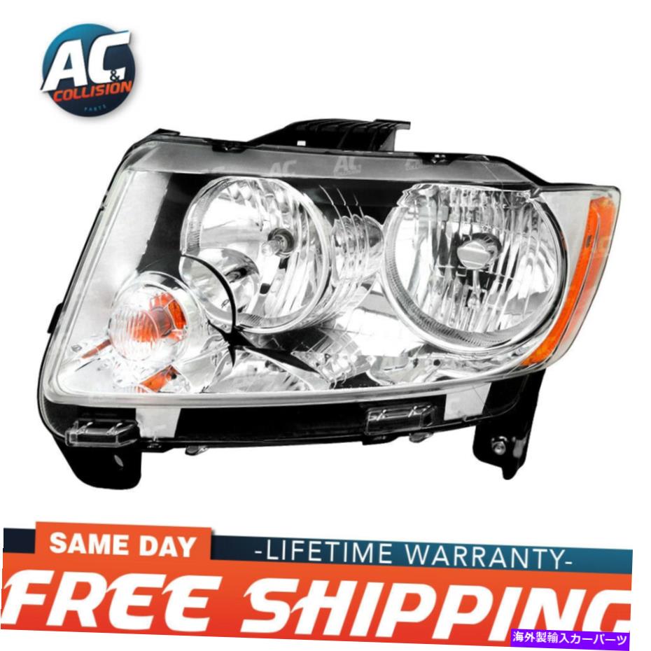 USヘッドライト 20-9166-90-1左側のヘッドライトアセンブリ2011-2013ジープコンパスLH 20-9166-90-1 Headlight Assembly for Left Side 2011-2013 Jeep Compass LH【並行輸入品】