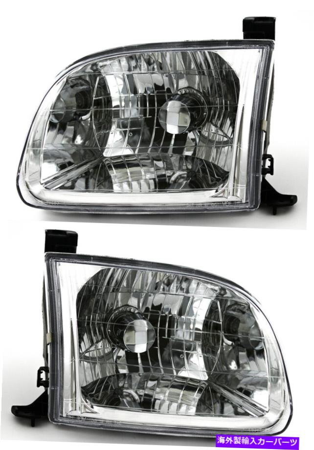 USヘッドライト 2000-2004トヨタツンドラの通常のキャブ/アクセスキャブモデルヘッドライトペアセット For 2000-2004 Toyota Tundra Regular Cab/Access Cab Model Headlights Pair Set【並行輸入品】