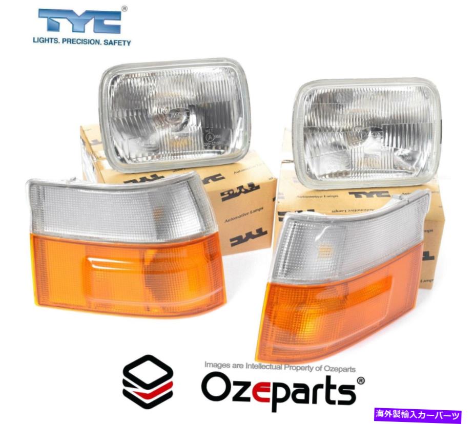 USヘッドライト Toyota Hiace Rzh 1989~2005用のペアLH + RH 4 PCSヘッドライトコーナーランプ Set Pair LH+RH 4 Pcs Head Light Corner Lamp For Toyota Hiace RZH 1989~2005【並行輸入品】 34,749円