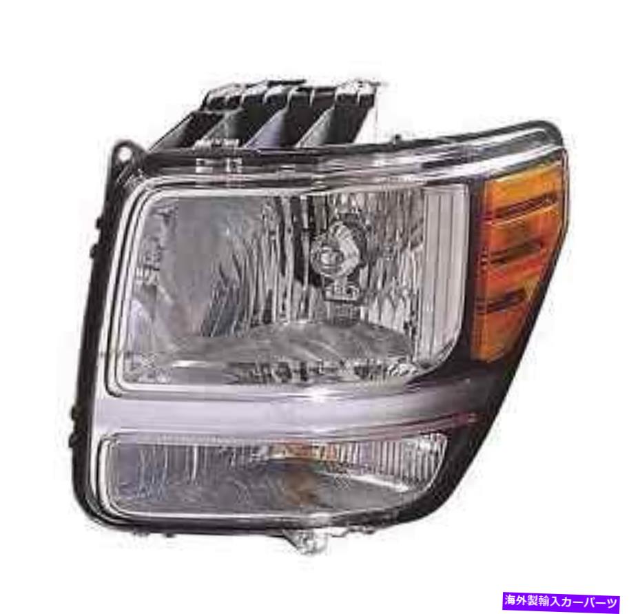 USヘッドライト 新しいDodge Nitro 2007 2008 2009 2011残りのドライバーヘッドライトヘッドライト New Dodge Nitro 2007 2008 2009 2010 2011 left driver headlight head light【並行輸入品】