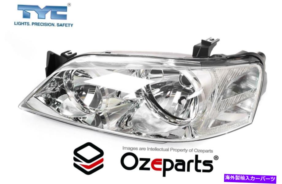 USヘッドライト LH LHS左ハンドライトランプクロムFord Falcon Fairmont XT BA~BF 02~06 LH LHS Left Hand Head Light Lamp Chrome For Ford Falcon Fairmont XT BA~BF 02~06【並行輸入品】