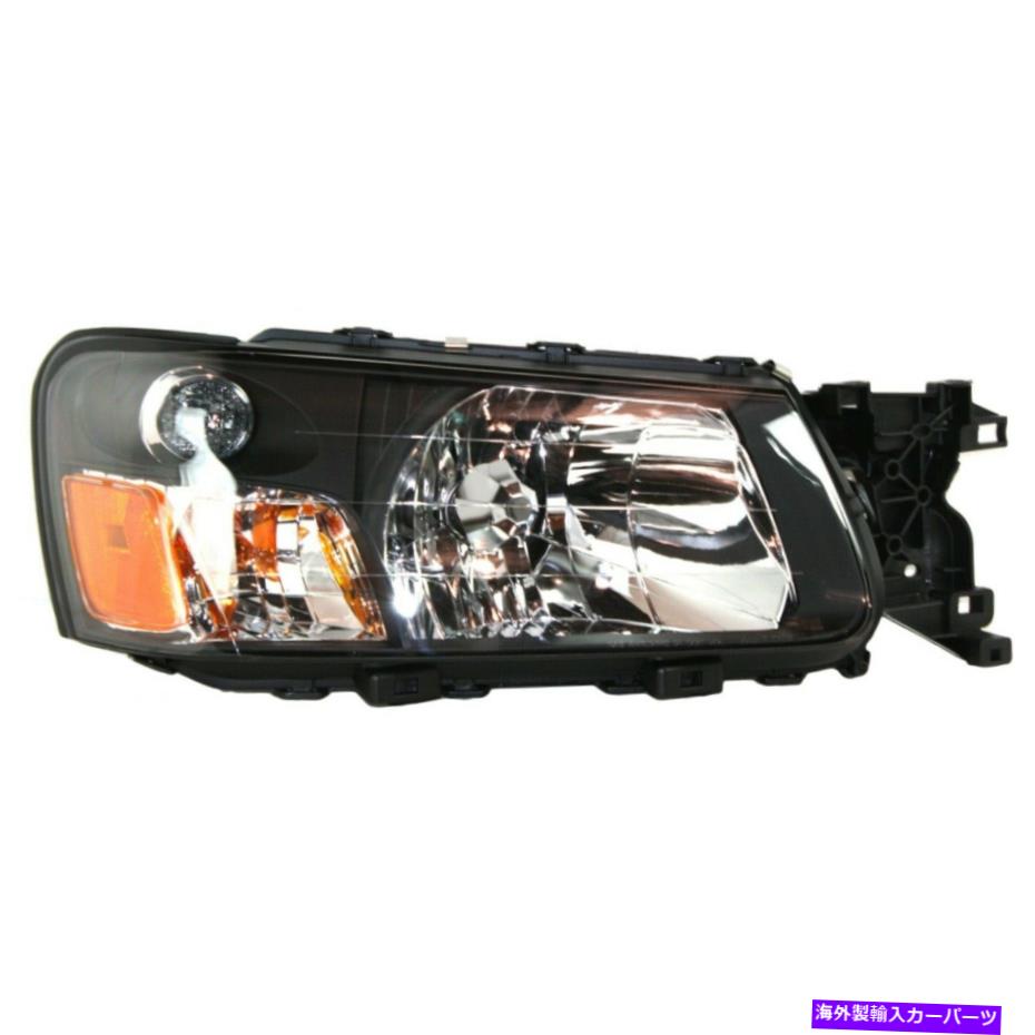 USヘッドライト 2003年から2004年のヘッドライトBulbのForester X XS 2004 Forester XT Headlight For 2003-2004 Subaru Forester X XS 2004 Forester XT Right With Bulb【並行輸入品】