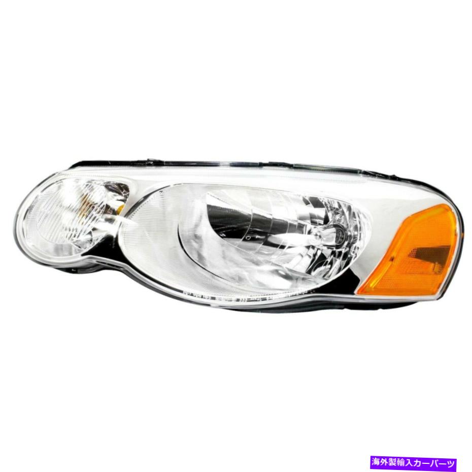 USヘッドライト 2004年2005年の2006年2006年2006年のChrysler Sebring Headlight For 2004 2005 2006 Chrysler Sebring Left With Bulb【並行輸入品】