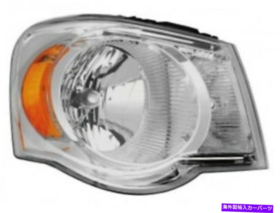 USヘッドライト ニュー2007 2008 2009右乗客ヘッドライトヘッド電球フィットクライスラーアスペン New 2007 2008 2009 right passenger headlight head light bulbs fit Chrysler Aspen【並行輸入品】