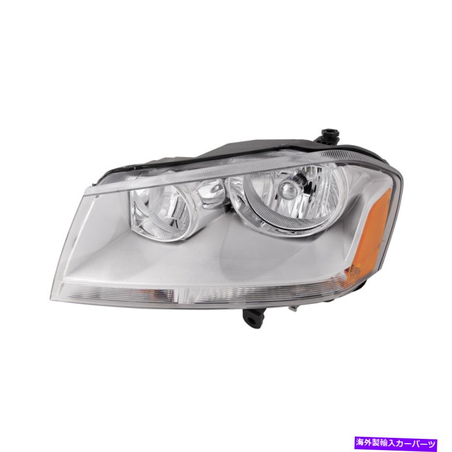 USヘッドライト フィット08-14 Dodge Avenger SE / SXTヘッドライトドライバーハロゲン新品 Fits 08-14 Dodge Avenger Se/Sxt Headlight Driver Halogen New【並行輸入品】