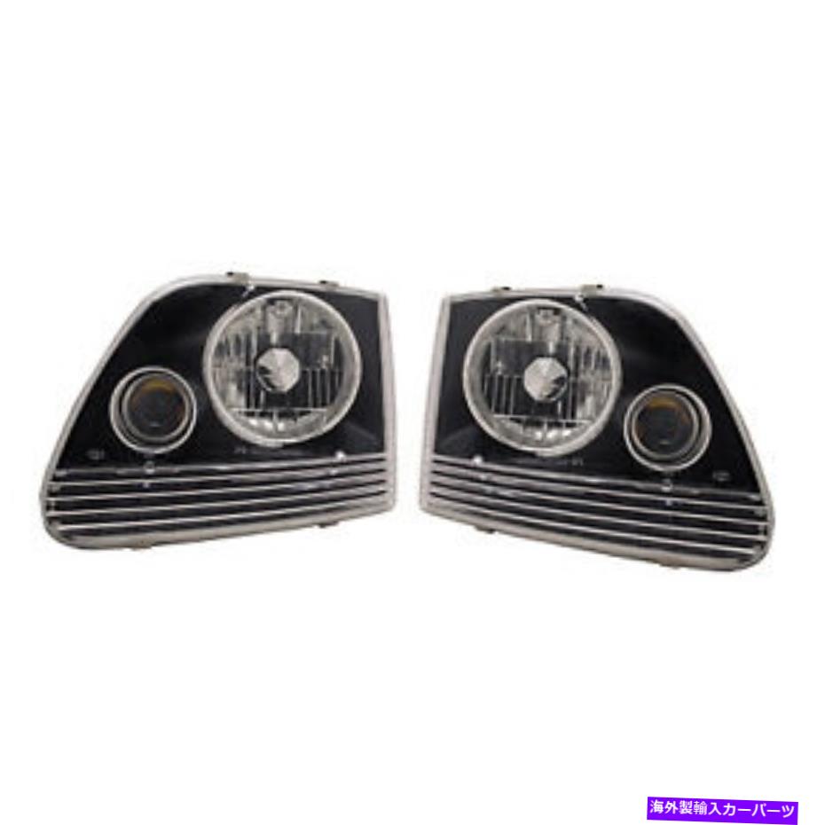 USヘッドライト APCヘッドライトアセンブリ1997-2003フォードF150 F250軽量プロジェクターフォグランプ APC Head Light Assembly 1997-2003 Ford F150 F250 Light Duty Projector Fog Lamps【並行輸入品】 31,932円