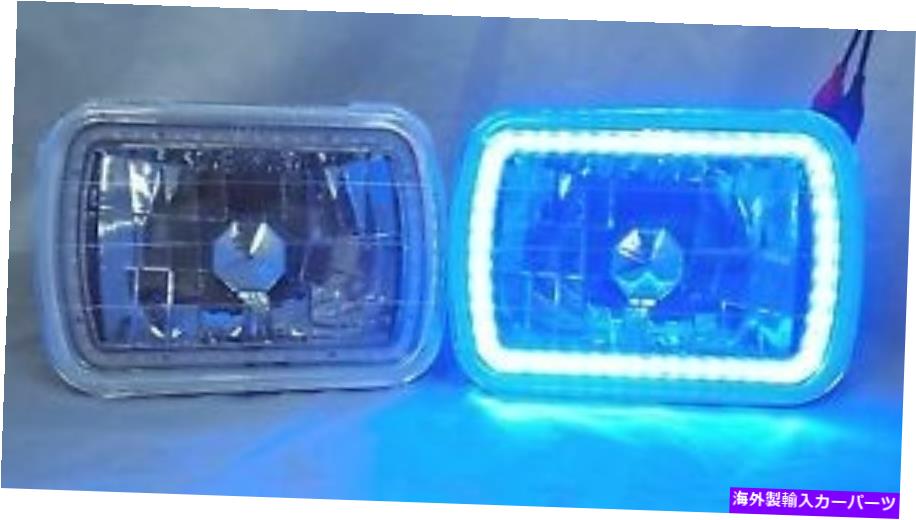USヘッドライト 1978年、1979年シーボーモンテカルロ7x6 H6014 / 6052/6054 Chrome Crystal SMDリングHalo ... 1978, 1979 Chevy Monte Carlo 7X6 H6014/6052/6054 Chrome Crystal SMD Ring Halo...【並行輸入品】