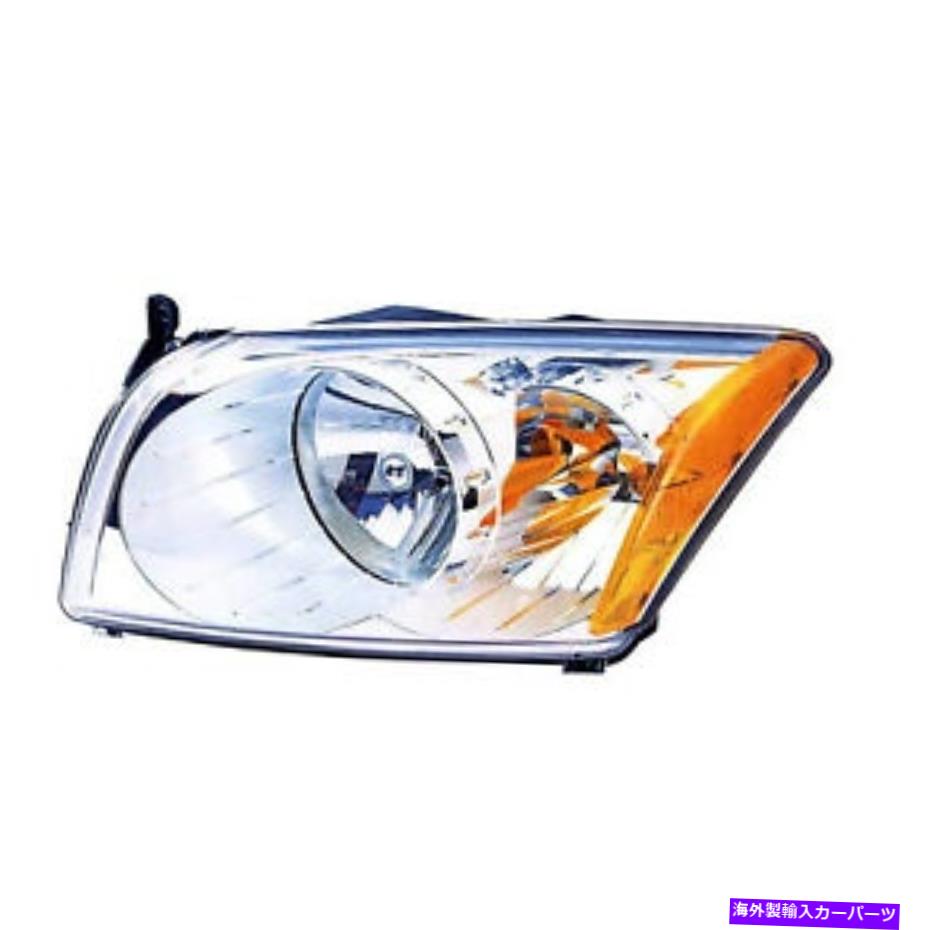 USヘッドライト 07-12 Dodge Caliberのためのヘッドライト左のドライバ高品質のCapa Headlight Left Driver High Quality CAPA For 07-12 Dodge Caliber【並行輸入品】
