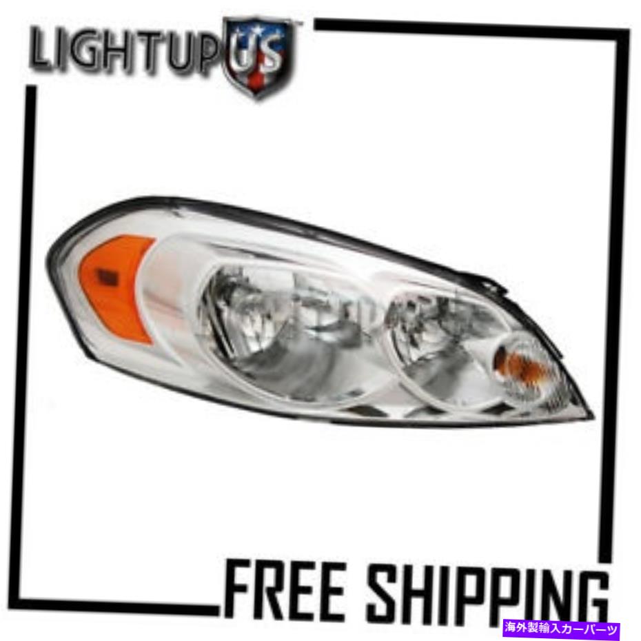 USヘッドライト 2006-2016シボレーモンテカルロインパラ右乗客RHヘッドライトヘッドランプ 2006-2016 CHEVROLET MONTE CARLO IMPALA Right Passenger RH Headlight Headlamp【並行輸入品】