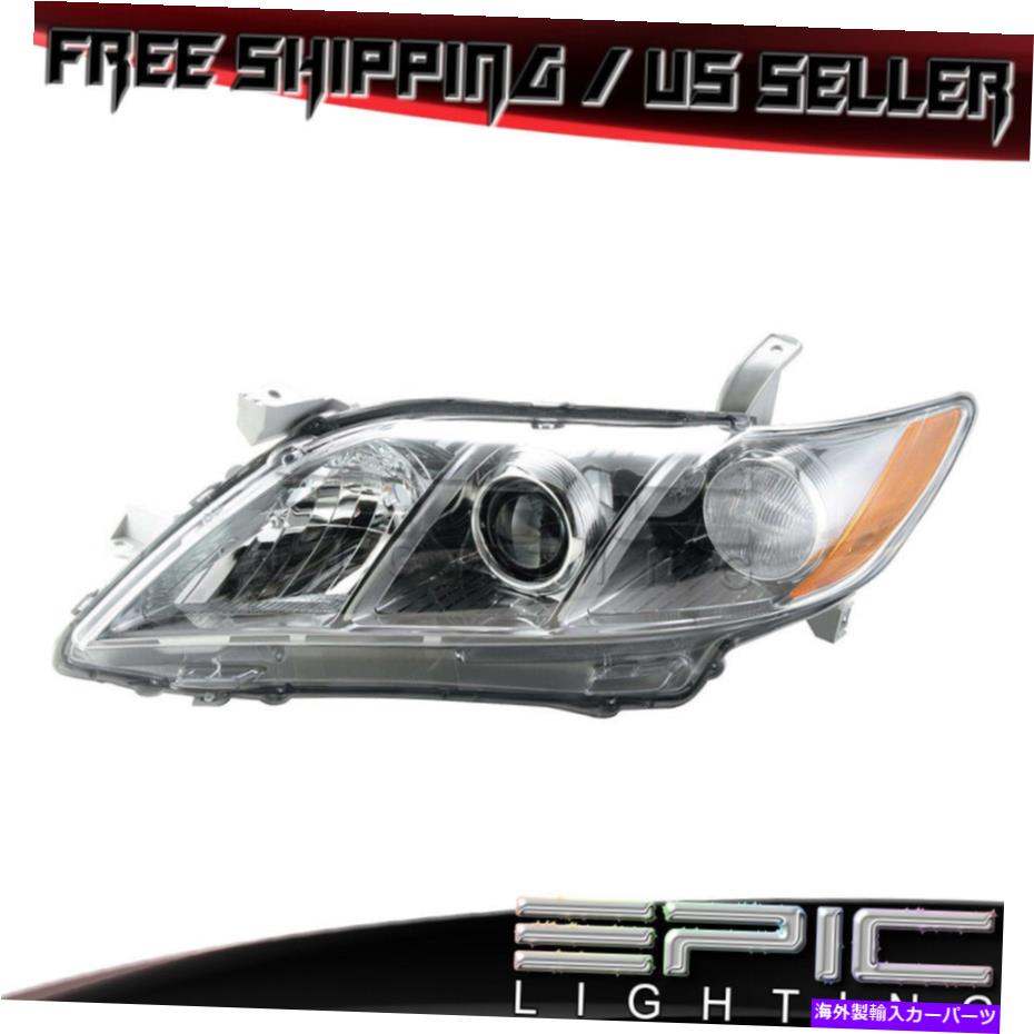 USヘッドライト 2007年から2009年のToyota Camry SE（米国製） - 左の運転手側LH Headlight for 2007-2009 TOYOTA CAMRY SE (US BUILT) - Left Driver Side LH【並行輸入品】