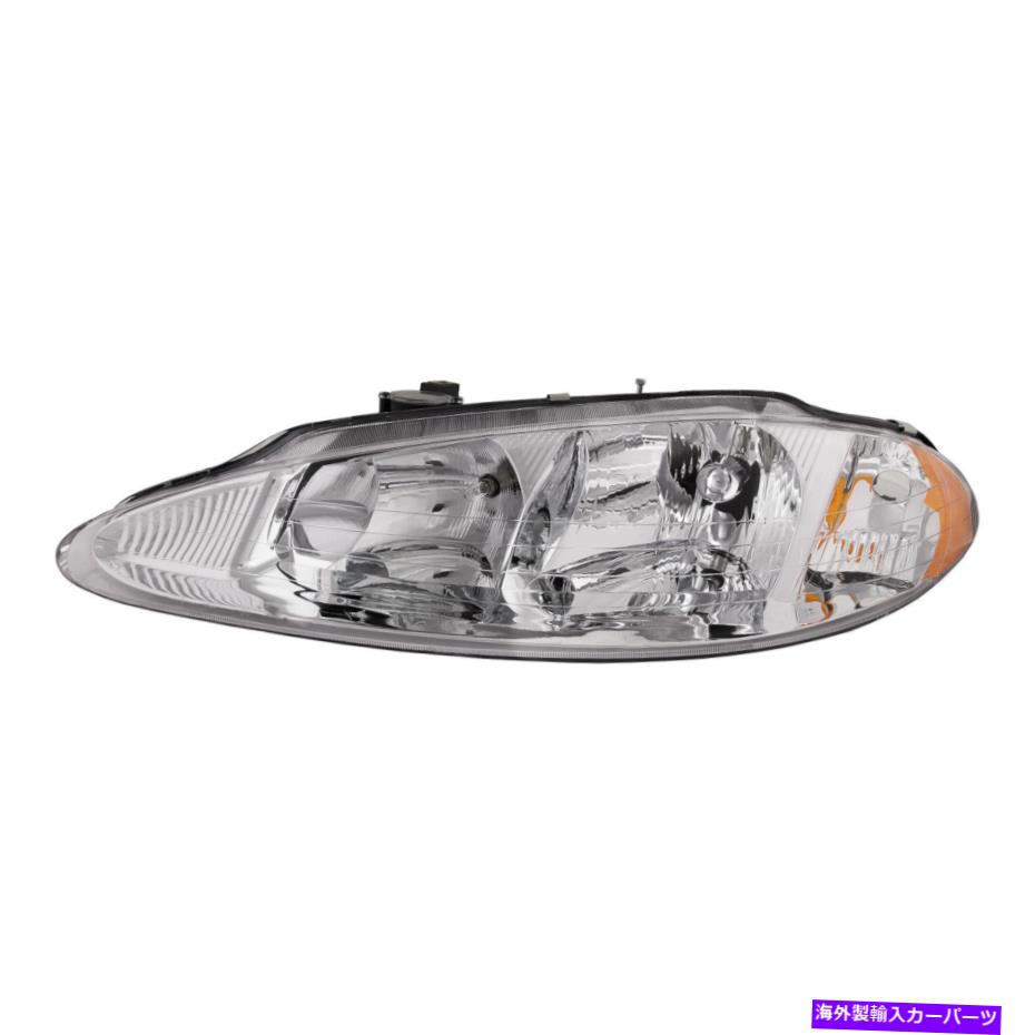 USヘッドライト フィット98-04 Dodge Intromidヘッドライトヘッドランプドライバサイドハロゲンの取り替え Fits 98-04 Dodge Intrepid Headlight Headlamp Driver Side Halogen Replacement New【並行輸入品】