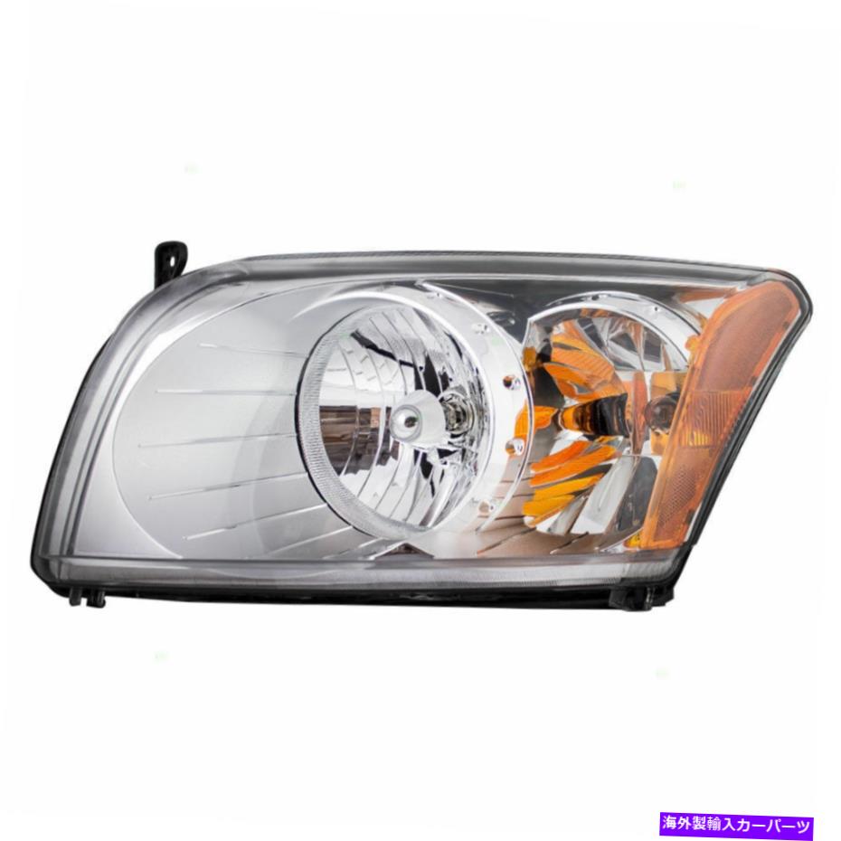 USヘッドライト 2007-2012 Dodge Caliberドライバ側5303739AJ CH2518118のためのDepo NSFヘッドライト Depo NSF Head Light For 2007-2012 Dodge Caliber Driver Side 5303739AJ CH2518118【並行輸入品】