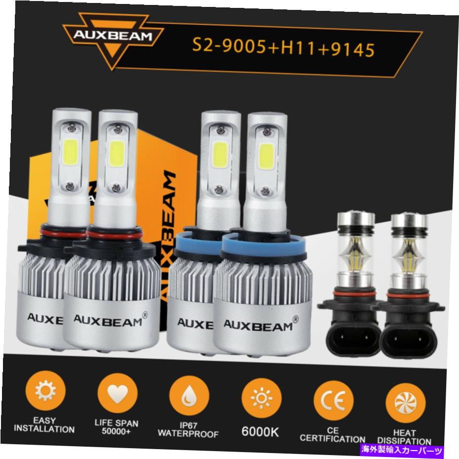 USヘッドライト Auxbeam LEDのヘッドライトの電球の軽いコンボはRAM 1500 2500 3500 4500 5500 6X AUXBEAM LED Headlight Bulbs Fog Light Combo for Ram 1500 2500 3500 4500 5500 6x【並行輸入品】｜Us Custom Parts Shop USDM