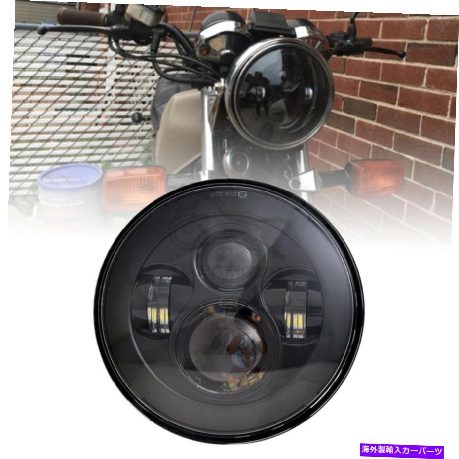 USヘッドライト 7インチLEDヘッドライトプロジェクターハローオートバイのハーリーダビッドソンストリートグライド 7 Inch LED Headlight Projector Halo Motorcycle For Harley Davidson Street Glide【並行輸入品】