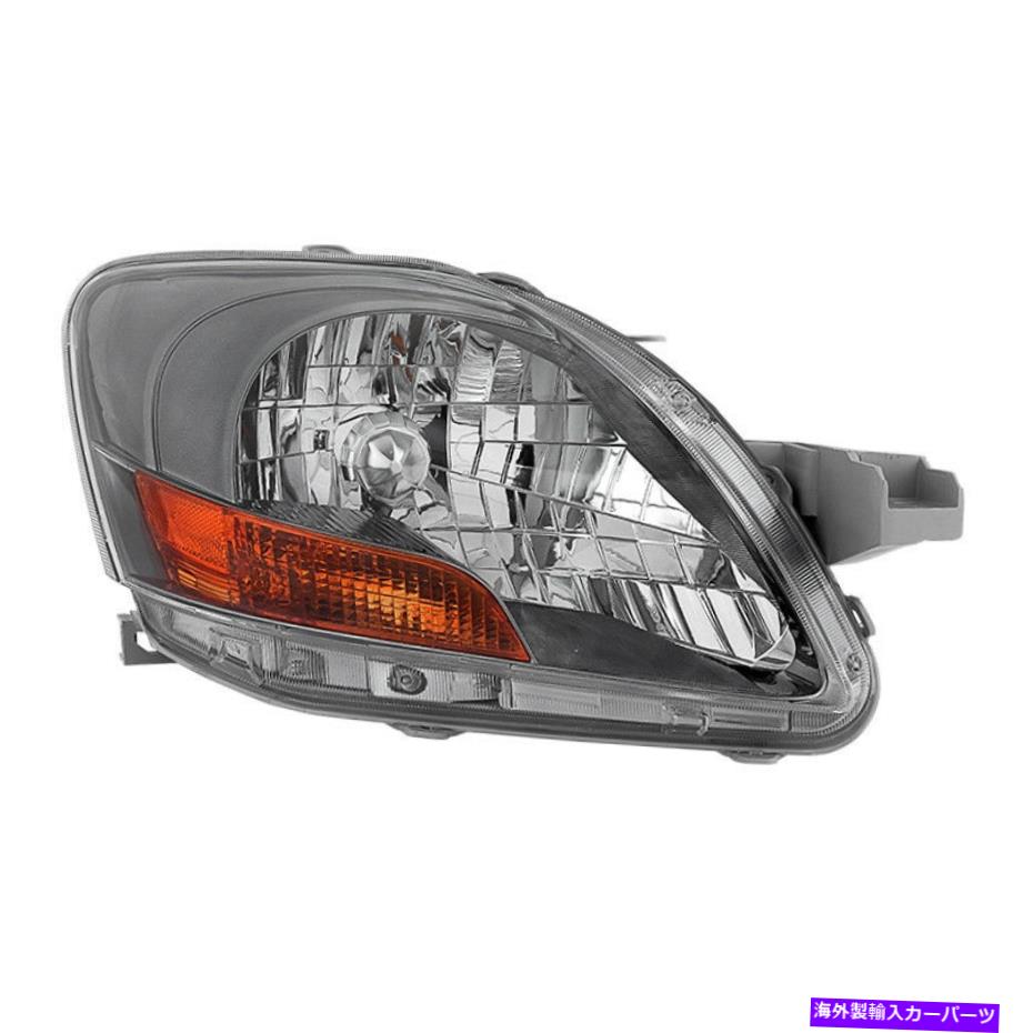USヘッドライト トヨタ07-11 YARIS 4DRセダンクロム交換ヘッドライト旅客/右側 Toyota 07-11 Yaris 4dr Sedan Chrome Replacement Headlight Passenger / Right Side【並行輸入品】