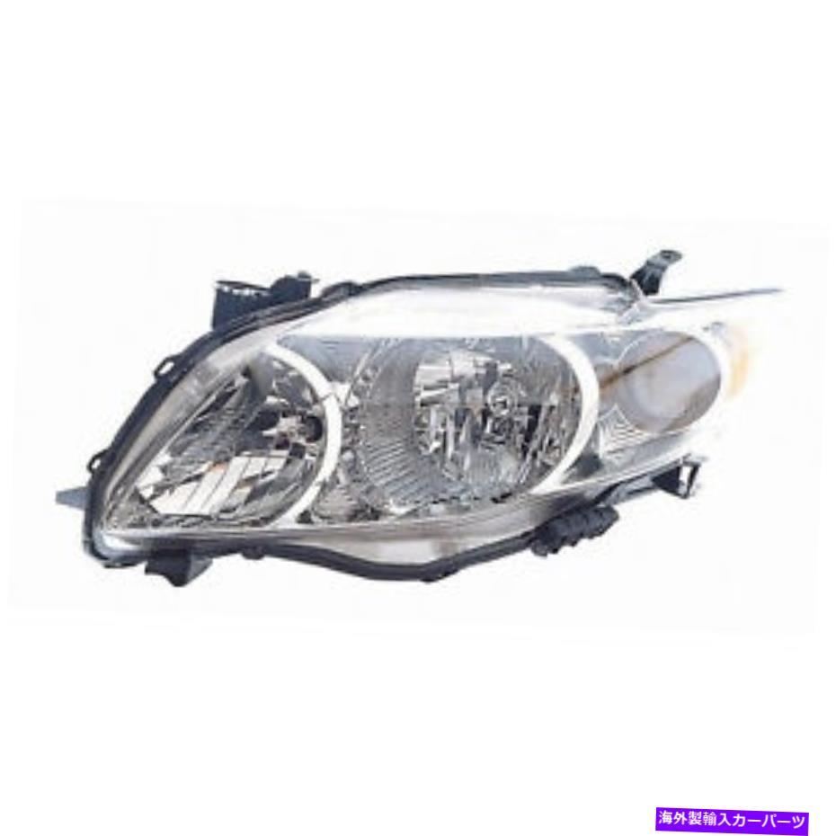 USヘッドライト Headlight Driver 2009-2010トヨタカローラのための高品質のCapa Headlight Driver High Quality CAPA For 2009-2010 Toyota Corolla【並行輸入品】｜Us Custom Parts Shop USDM
