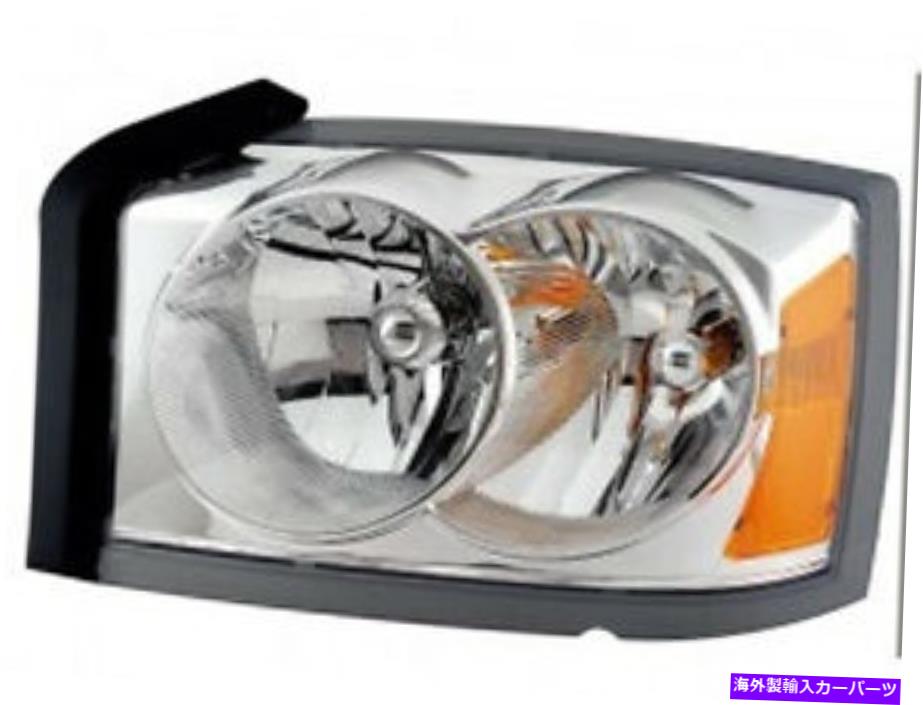 USヘッドライト 新しいDodge Dakota 2005 2006 2007左ドライバーヘッドライトヘッドライト New Dodge Dakota 2005 2006 2007 left driver headlight head light【並行輸入品】