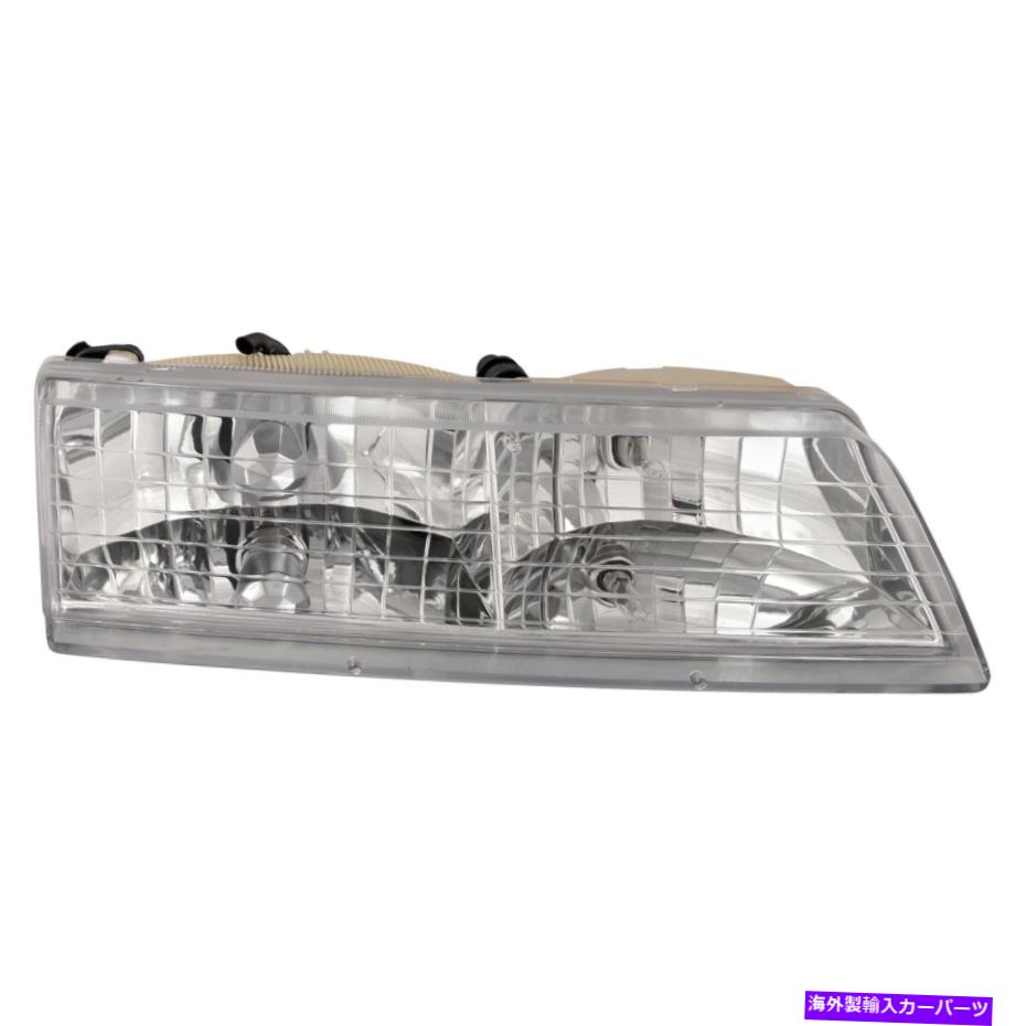 USヘッドライト ドライバーサイドヘッドライトは95-97 Mercury Grand Marquisに収まります Driver Side Headlight Fits 95-97 Mercury Grand Marquis【並行輸入品】