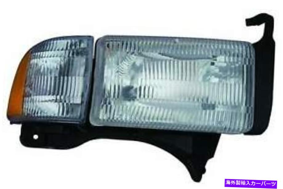 USヘッドライト 1994-2002のDodge Ramのためにヘッドライト旅客右側 For 1994-2002 dodge ram pick up Headlight Passenger Right Side【並行輸入品】